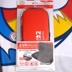 Storage EVA (Red) Pouch Nintendo Switch 2 Japan New (Region Free/Officially Licensed)
