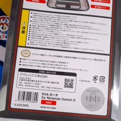 Storage EVA (Red) Pouch Nintendo Switch 2 Japan New (Region Free/Officially Licensed)