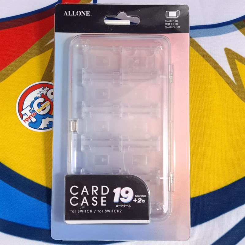 ALG-NS2C19CL 19+2 Card Case for Nintendo Switch 2 (Clear) Japan NEW (Region Free/Allone) ALG-NS2C19CL 19+2 Card Case for Nintendo Switch 2 (Clear) Japan NEW (Region Free/Allone)
