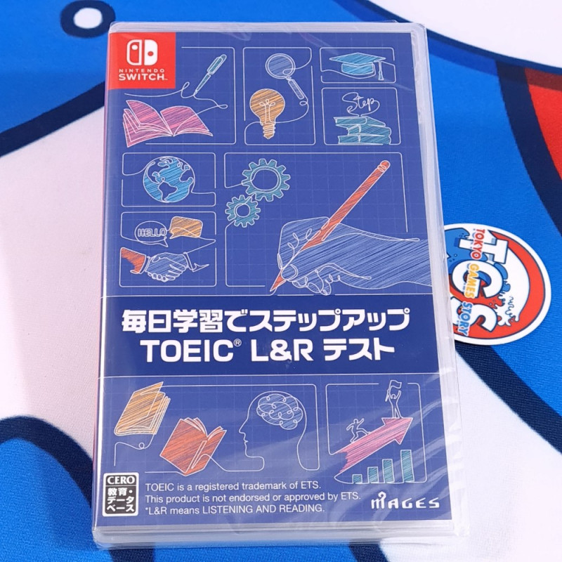 Step Up with Daily Study: TOEIC L&R Test Nintendo Switch Japan Physical Game NEW