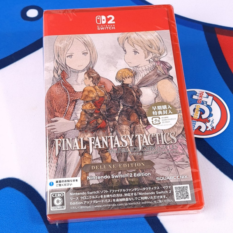 Final Fantasy Tactics: The Ivalice Chronicles Deluxe Switch 2 [CIB] [MultiLanguage] New