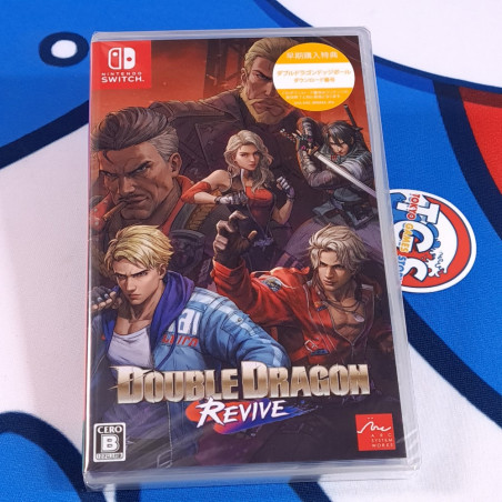 Double Dragon Revive Switch Japan Ed. [Multi-language/Belt Beat'em Up] New