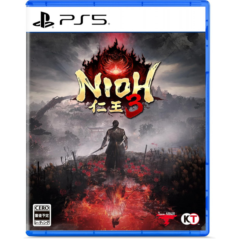 Nioh 3 PS5 Japan Physical Game [Multilingual/Action RPG/Samurai/Ninja] by Koei Temco Preorder/Précommande