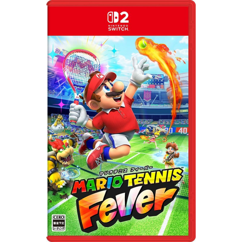 Mario Tennis Fever Nintendo Switch 2 Japan (GAME CART) [Multilingual/Tennis Sport] Preorder/Précommande