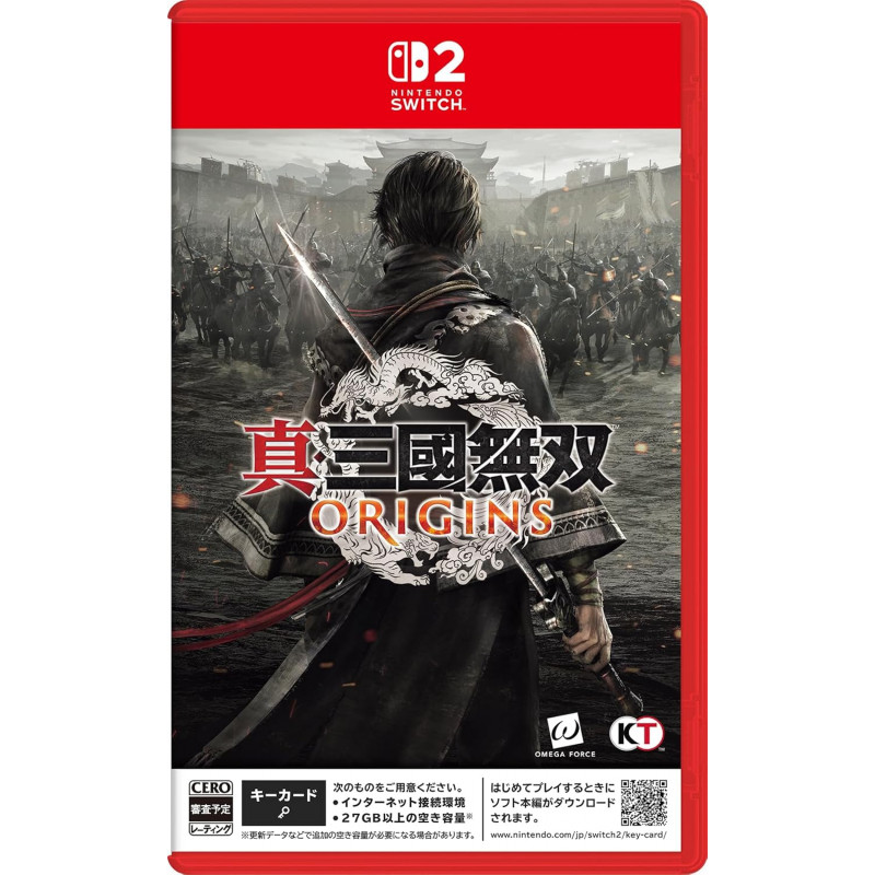 Dynasty Warriors: Origins Nintendo Switch 2 Japan (KEY CARD) [Multilingual/Beat'Em Up] Preorder/Précommande