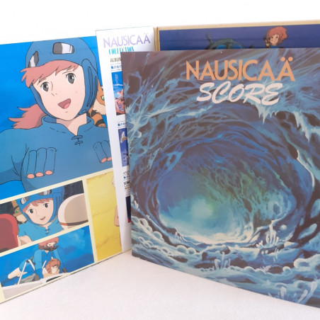Nausicaa Of The Valley Of Wind Ghibli LP Soundtrack +Partition Vinyl Record (Vinyle) Japan Official (ANL-1020)