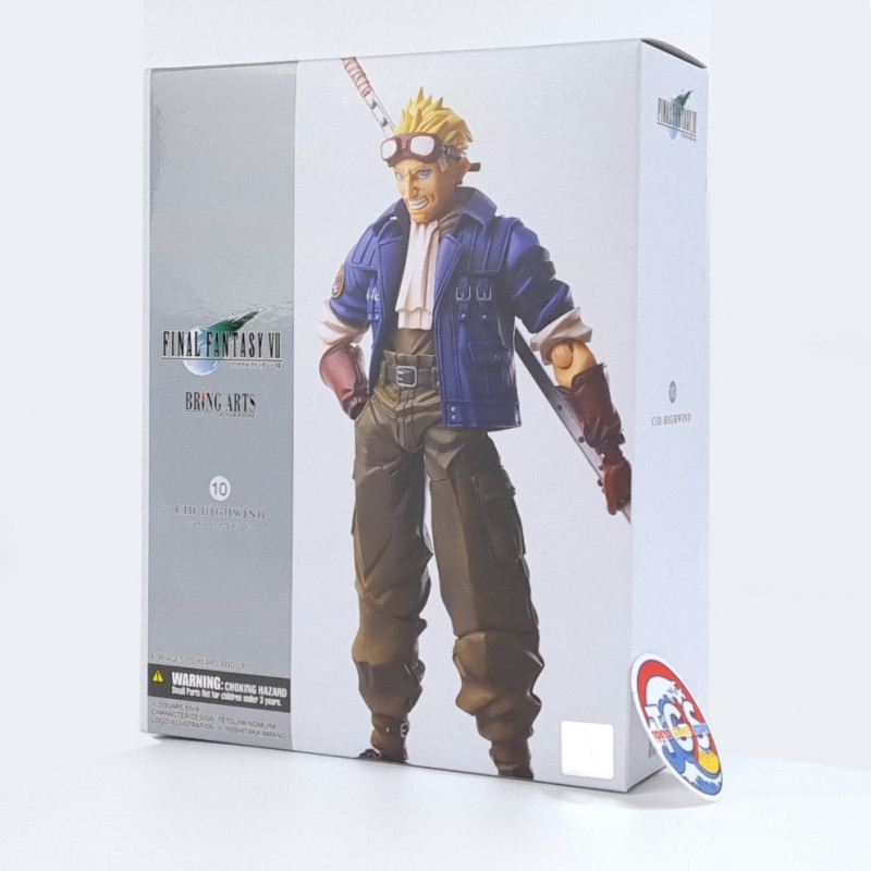 Final Fantasy FF VII Cid Highwind Bring Arts Figure Figurine Square Enix JPN New