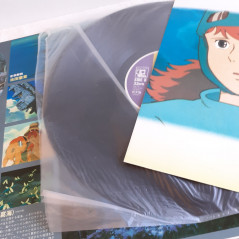 Nausicaa Of The Valley Of Wind Ghibli LP Vinyl Record (Vinyle)+Poster Japan Official 1st Press (ANL-1017) Symphony Animage 1984
