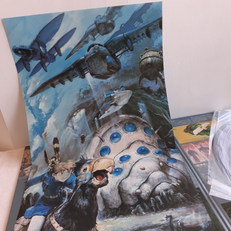 Nausicaa Of The Valley Of Wind Ghibli LP Vinyl Record (Vinyle) Japan Official OST (ANL-1017) Kaze No Densetsu Animage 1984