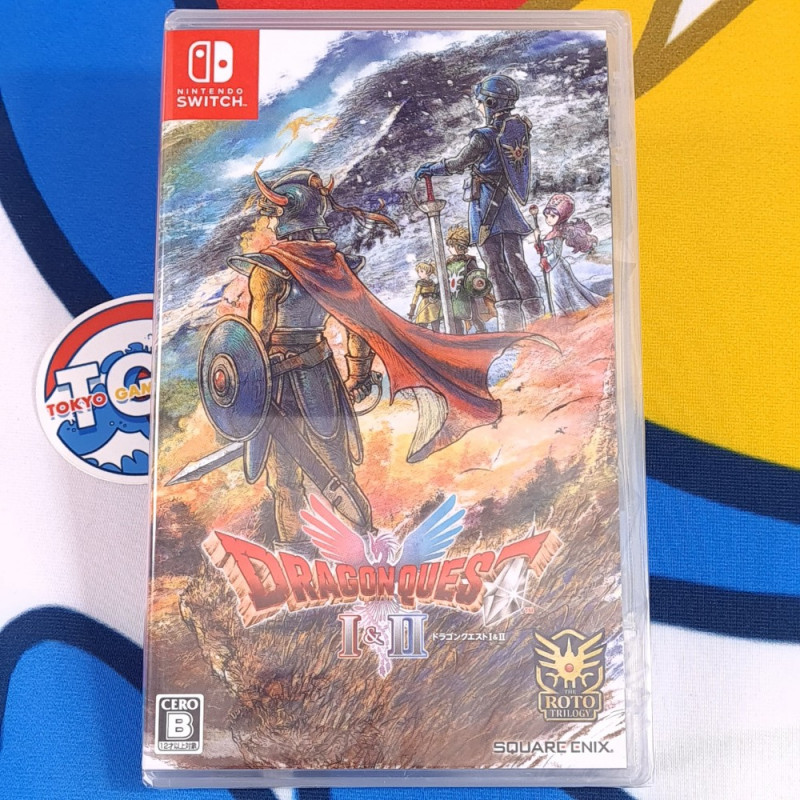 Dragon Quest I & II HD-2D Remake Switch Japan [Multilingual/Action RPG Game] NEW