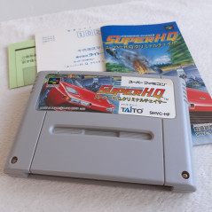 Super H.Q. Criminal Chaser Super Famicom Japan Ver. Action Racing Taito 1993 (Nintendo SFC)