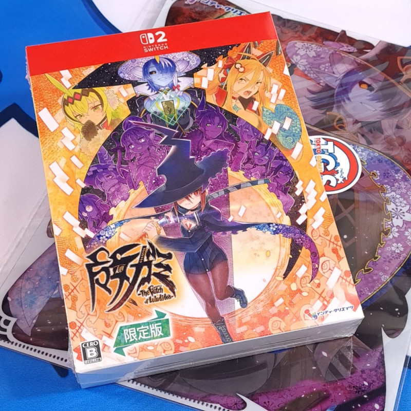 Majogami Limited Edition +Bonus Switch 2 (GAME CART) Japan [Multi-Languages/Platform-Action] by Inti Creates NEW