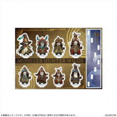 Monster Hunter Wilds Acrylic Stand Roulow Set Capcom Japan Official NEW