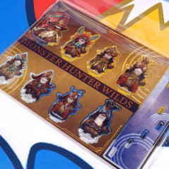 Monster Hunter Wilds Acrylic Stand Roulow Set Capcom Japan Official NEW