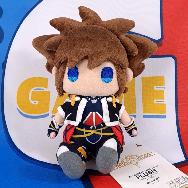 Kingdom Hearts II Series Plush Sora (19cm) Peluche Square Enix JPN New Official
