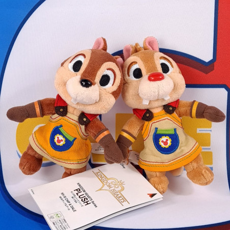 Kingdom Hearts III Series Plush Chip & Dale Peluche Square Enix JPN New Official