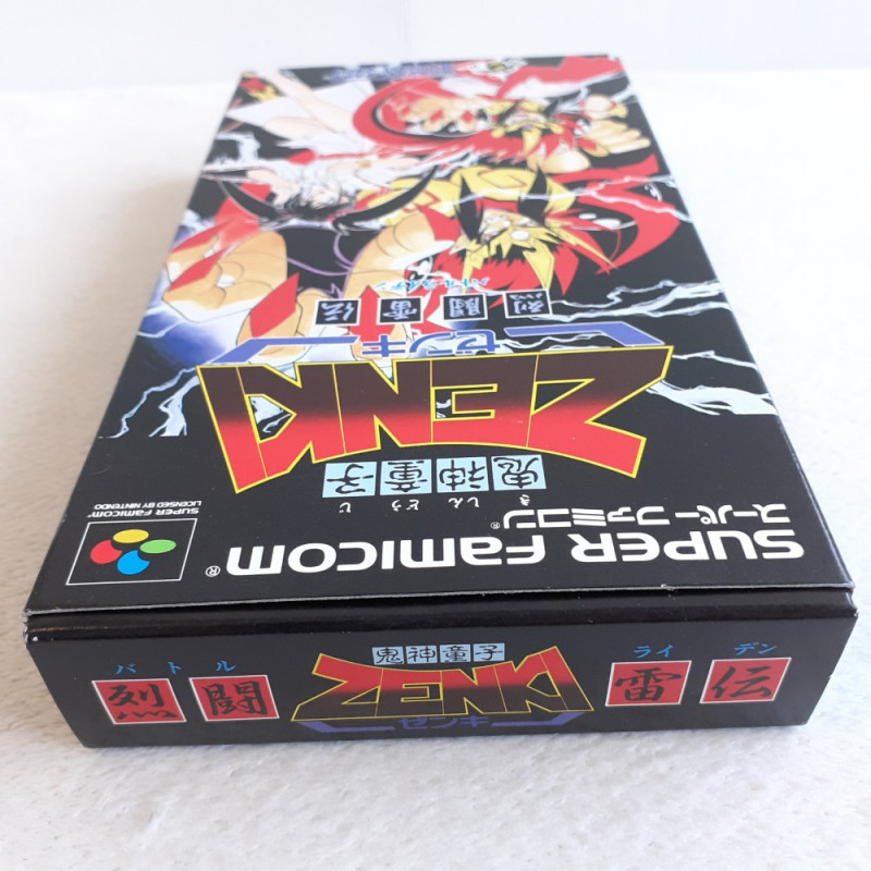 Kishin Douji Zenki Rettou Raiden Super Famicom Japan Ver. TBE MINT ...