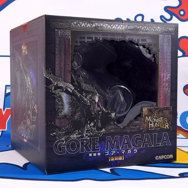 Monster Hunter Rise Sunbreak Black Eclipse Wyvern Gore Magala Figure Figurine JPN New