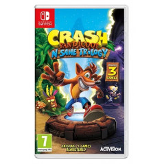 Crash Bandicoot N. Sane Trilogy Switch EU New [Multi-Languages/Plateforme]