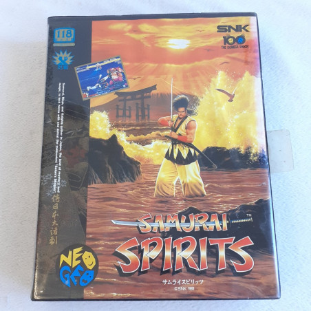 Samurai Spirits Neo Geo AES Japan Ver. Fighting SNK 1993 Neogeo Shodown
