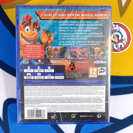 Crash Bandicoot 4: It\'s About Time PS4 EU New [Multi-Languages/Plateforme]