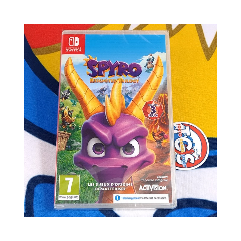 Spyro Reignited Trilogy Nintendo Switch EU New [Multi-Languages/Plateforme]