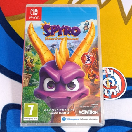 Spyro Reignited Trilogy Nintendo Switch EU New [Multi-Languages/Plateforme]