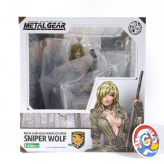Metal Gear Solid Bishoujo 1/7 Scale Figure Sniper Wolf Figurine JPN Official New