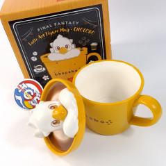 Final Fantasy FF Latte Art Figure Mug Tasse Chocobo Square Enix JPN Official New