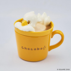 Final Fantasy FF Latte Art Figure Mug Tasse Chocobo Square Enix JPN Official New