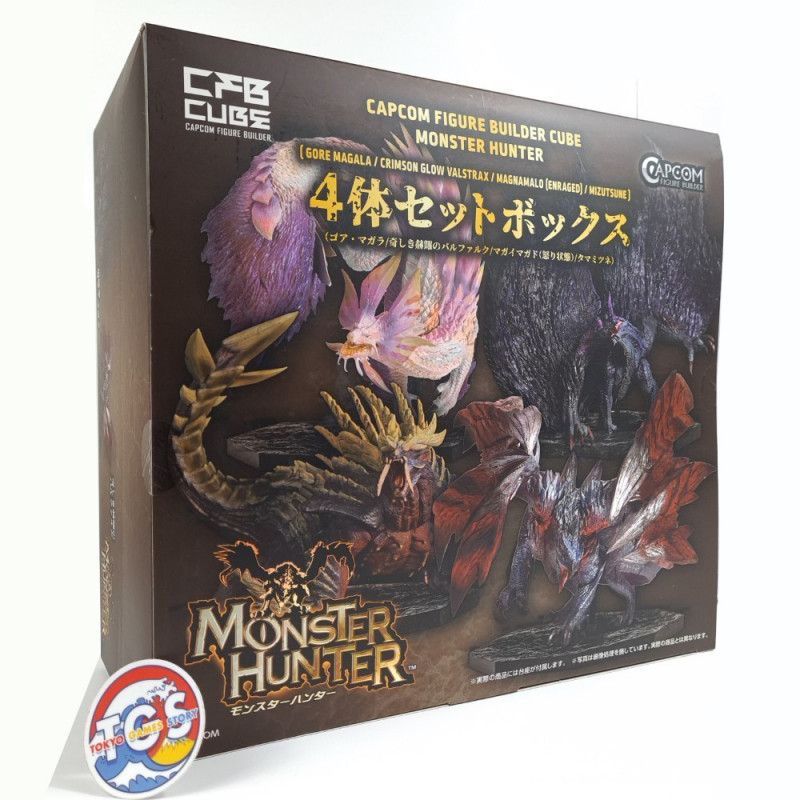 Monster Hunter 4 Set Box Capcom Figure Builder Cube Figurine Japan Official New