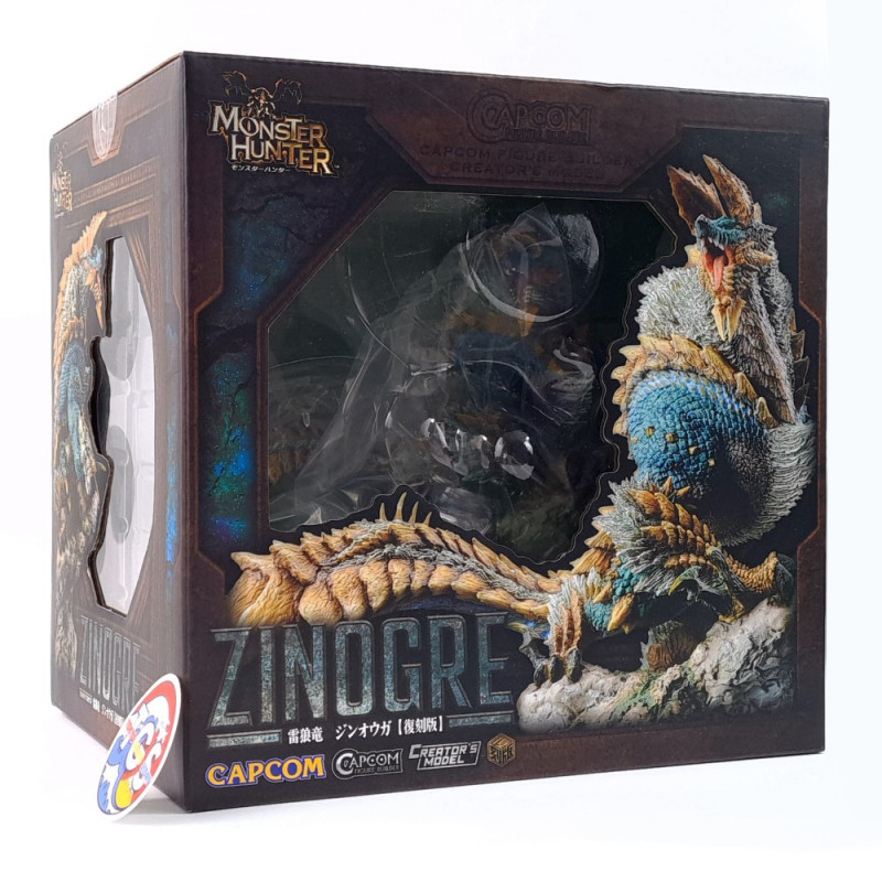 Monster Hunter Thunder Wolf Wyvern Zinogre Capcom Figure Builder Creators Figurine Japan New