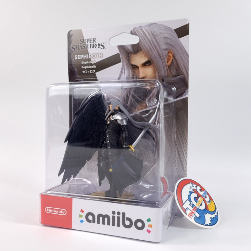 Amiibo Super Smash Bros. Series (Sephiroth) Figure Japan Ver. NEW Sealed Nintendo