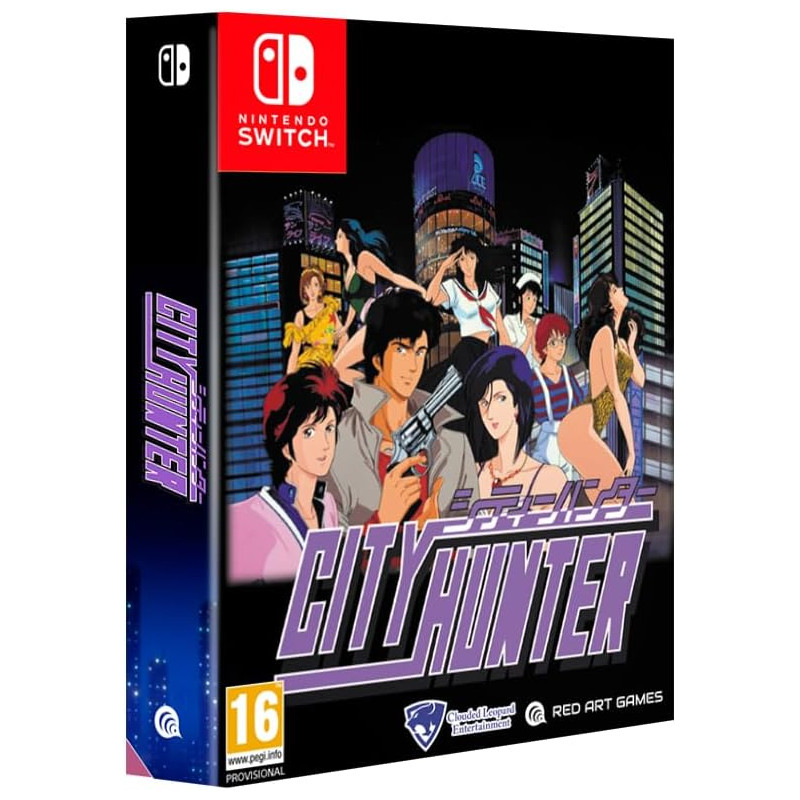 City Hunter Switch Red Art Games Collector's Edition [Multilingual/Action] Preorder/Précommande
