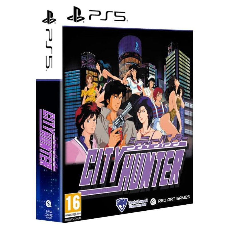 City Hunter PS5 Red Art Games Collector's Edition [Multilingual/Action] Preorder/Précommande