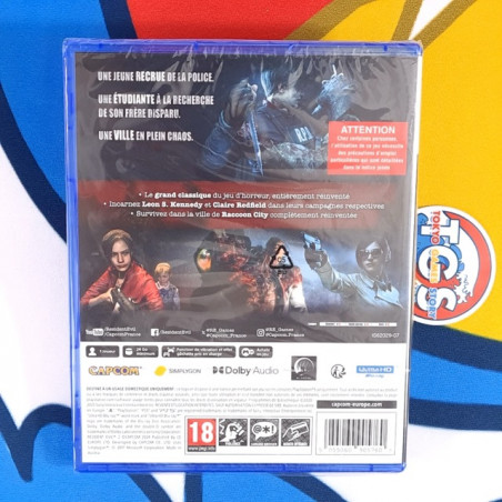 RESIDENT EVIL 2 PS5 EU New [Multi-Languages/Action Adventure]