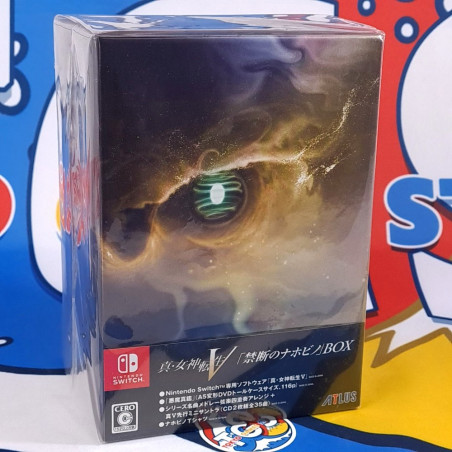 Shin Megami Tensei V Forbidden Nahobido Box Limited Edition Switch Japan NewSealed RPG Atlus/Nintendo