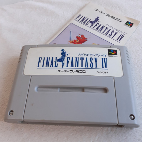Final Fantasy IV Super Famicom Japan Ver. RPG Squaresoft 1991 (Nintendo SFC) FF4