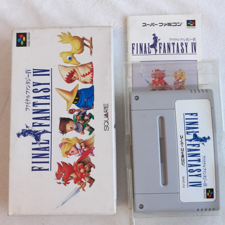 Final Fantasy IV Super Famicom Japan Ver. RPG Squaresoft 1991 (Nintendo SFC) FF4