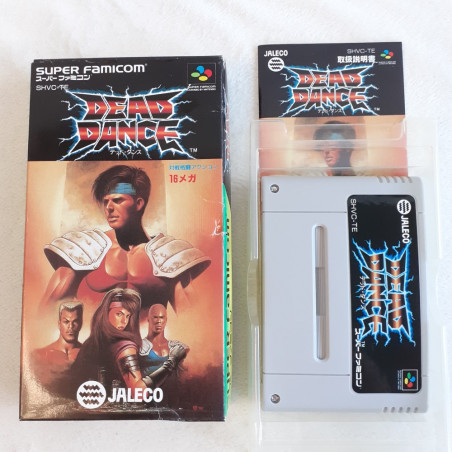 Dead Dance Super Famicom Japan Ver. Fighting Jaleco 1993 (Nintendo SFC) Fighting Spirit: Tuff E Nuff