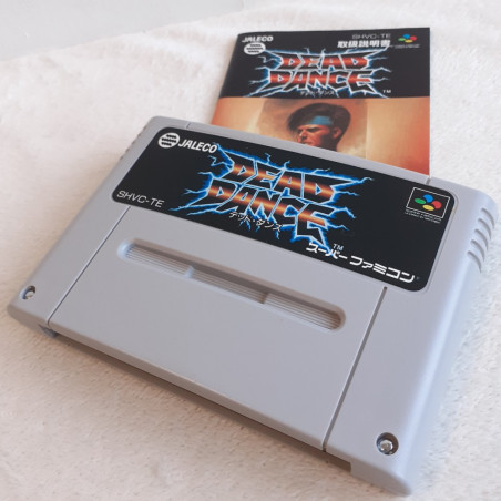 Dead Dance Super Famicom Japan Ver. Fighting Jaleco 1993 (Nintendo SFC) Fighting Spirit: Tuff E Nuff