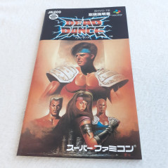 Dead Dance Super Famicom Japan Ver. Fighting Jaleco 1993 (Nintendo SFC) Fighting Spirit: Tuff E Nuff