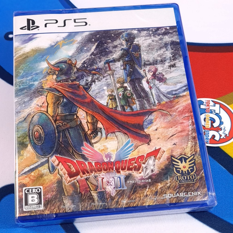 Dragon Quest I & II HD-2D Remake PS5 Japan Edition [Multi-Languages] New