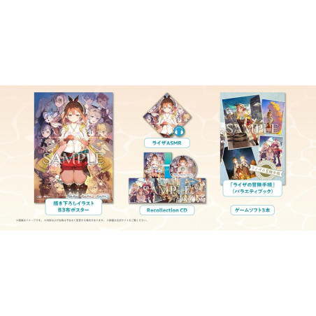 Atelier Ryza Secret Trilogy DX (Premium Box) PS5 Japan Game [Multilingual/RPG] NEW