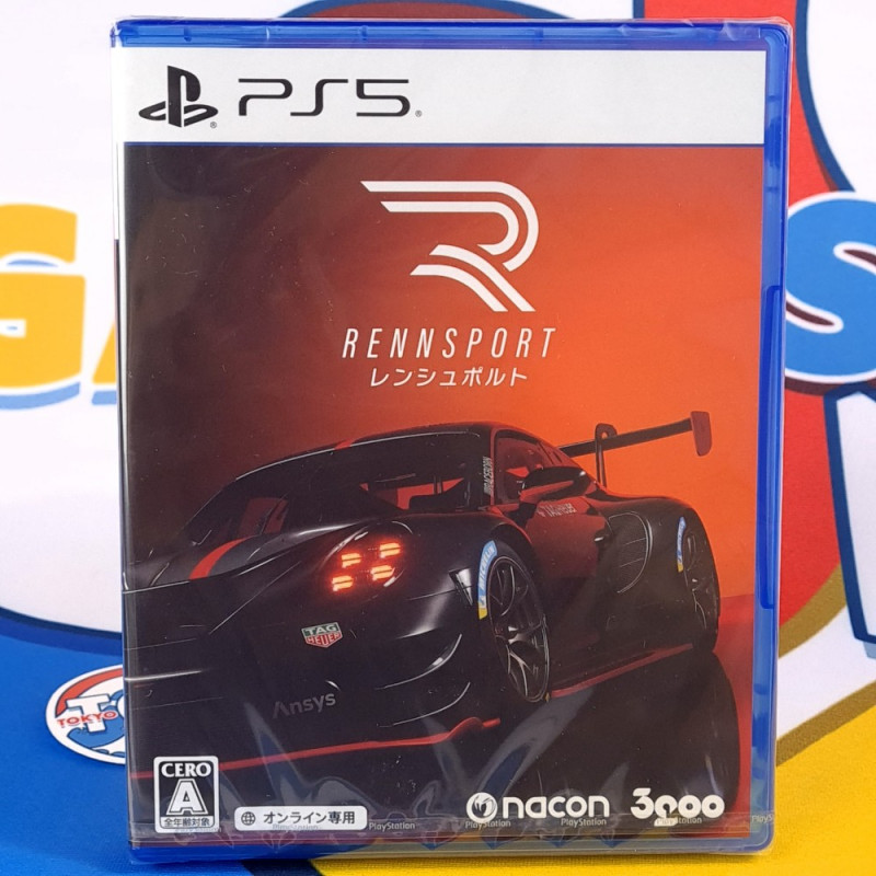 RENNSPORT PS5 Japan Game in ENGLISH [Race Simulation/Crossplay/Daytona Series] NEW