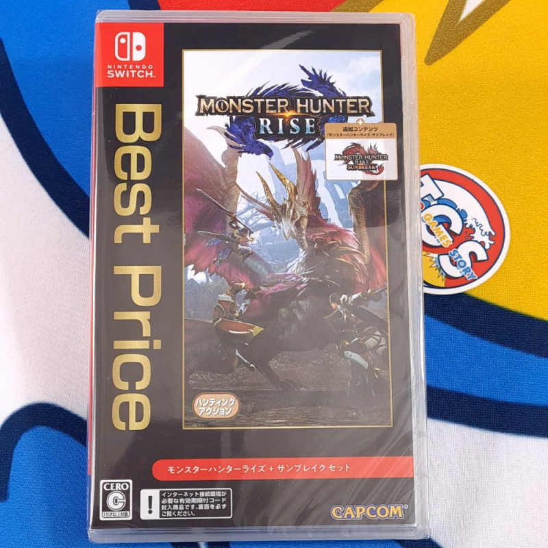 Monster Hunter Rise + Sunbreak Set [Best Price] Switch Japan [Multilingual/Capcom] NEW
