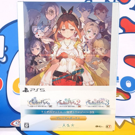 Atelier Ryza Secret Trilogy DX (Premium Box) PS5 Japan Game [Multilingual/RPG] NEW