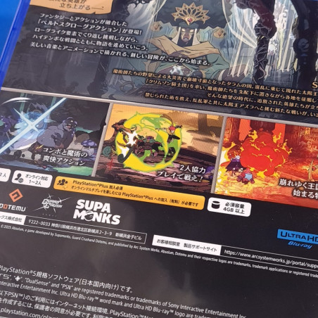 Absolum PS5 Japan Edition [Game in Multi-Languages/Beat'em Up/Roguelike Action] New