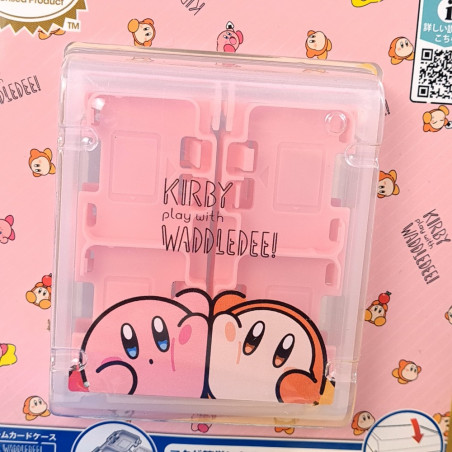 Card Case 16 COLLECTION for Switch 2 (Kirby Play with Waddle Dee) Japan NEW (Keys Factory)