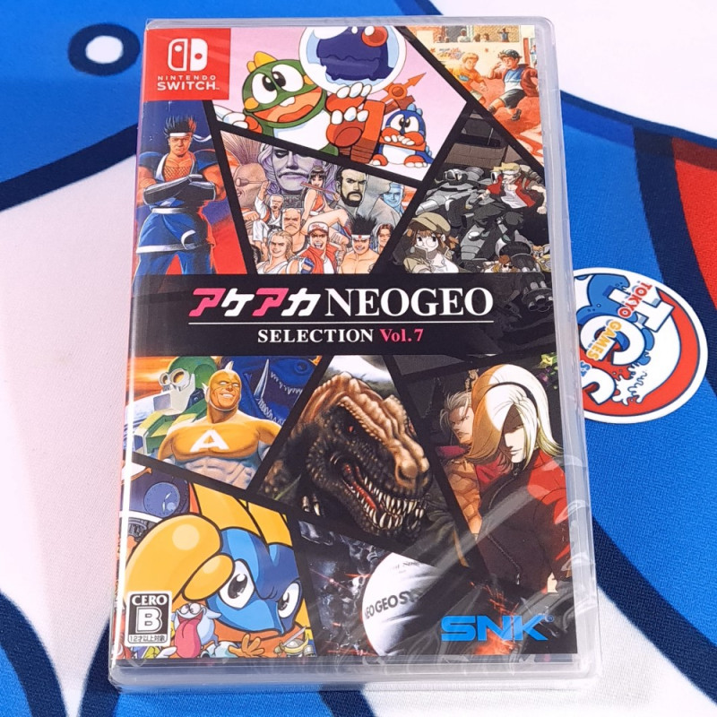 ACA NEOGEO Selection Vol. 7 Switch Japan (Multi-Languages/10 SNK Games) New